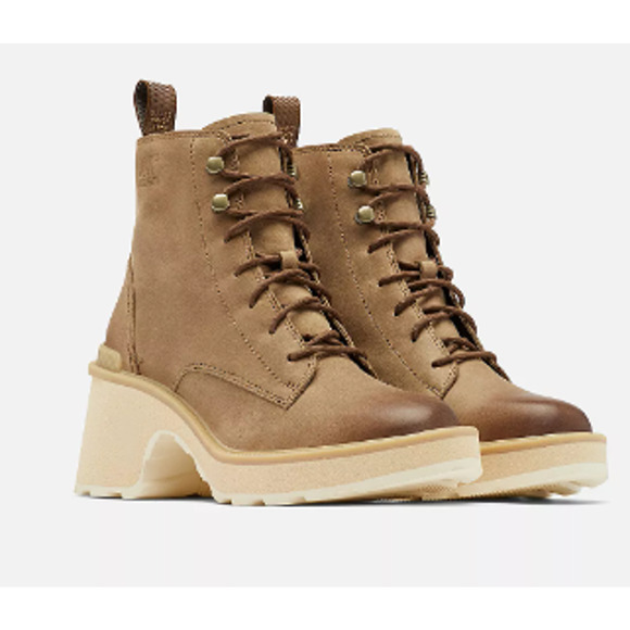 NEW (Other) - Sorel Hi-Line Heel Lace, Women Size 6.5, Umber/Ceramic - Picture 6 of 9